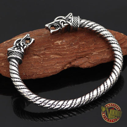 Viking Fenrir Bracelet - Norsemen Arm Ring