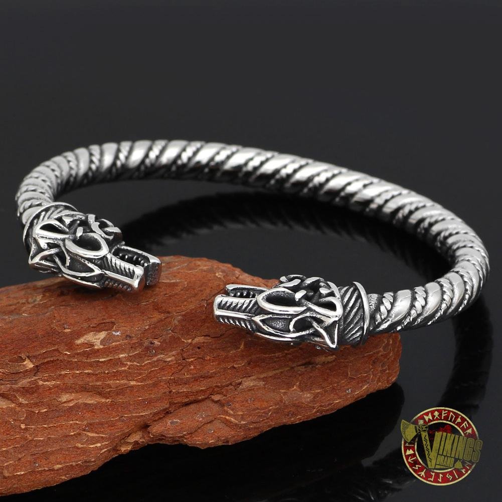 Viking Fenrir Bracelet - Norsemen Arm Ring