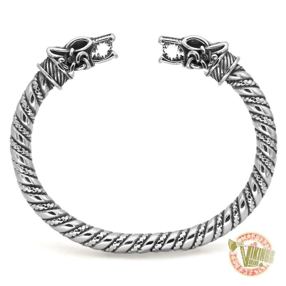 Viking Fenrir Bracelet - Norsemen Arm Ring