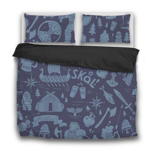 Viking Life - 3 Pcs Bedding Sets - VikingsBrand