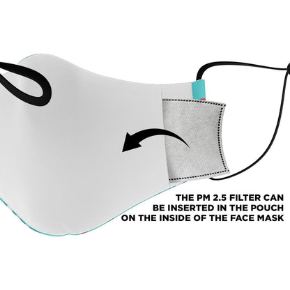 Viking Longships Face Mask Cover