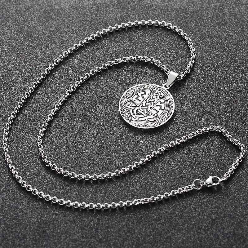 Viking Necklace With Thor's Hammer - VikingsBrand