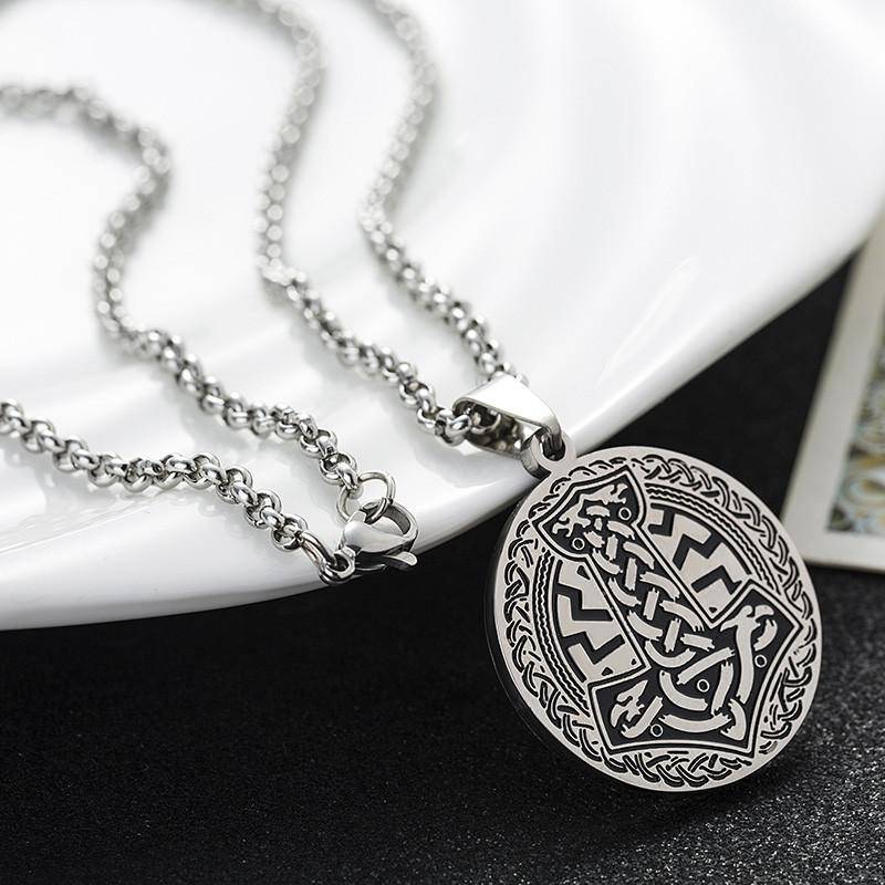 Viking Necklace With Thor's Hammer - VikingsBrand