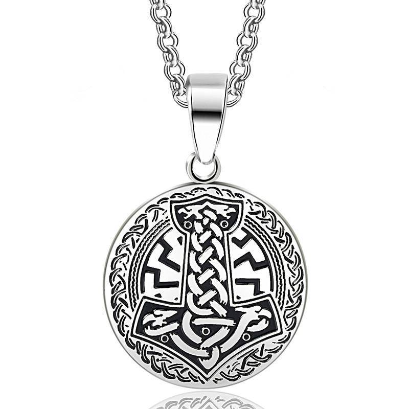 Viking Necklace With Thor's Hammer - VikingsBrand