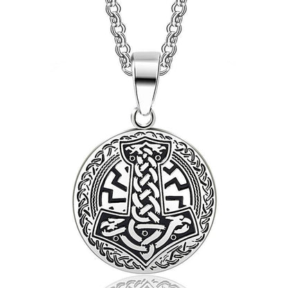 Viking Necklace With Thor's Hammer - VikingsBrand