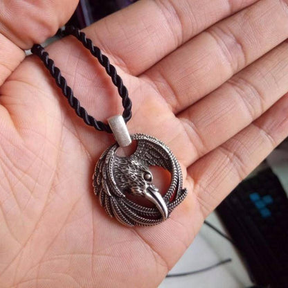 Viking Norse Ravens Necklace - Huginn and Muninn - VikingsBrand