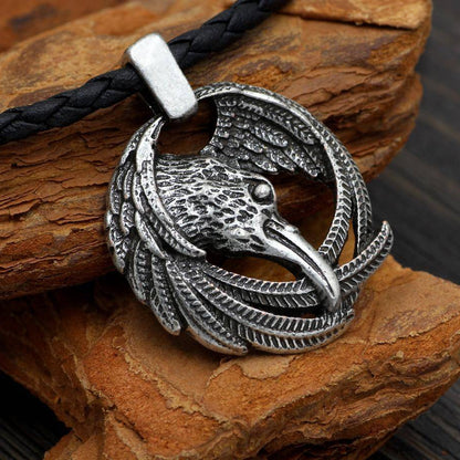 Viking Norse Ravens Necklace - Huginn and Muninn - VikingsBrand