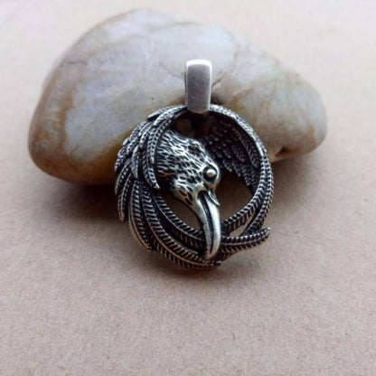 Viking Norse Ravens Necklace - Huginn and Muninn - VikingsBrand