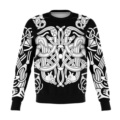 Viking Ornaments Tattoo Style Sweater - Style002 - VikingsBrand
