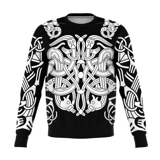 Viking Ornaments Tattoo Style Sweater - Style002 - VikingsBrand