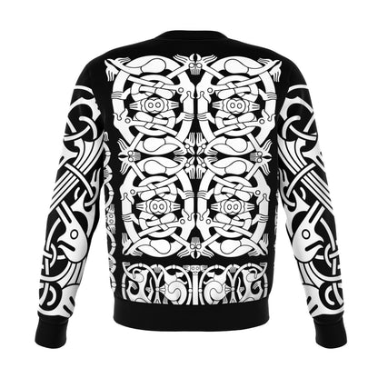 Viking Ornaments Tattoo Style Sweater - Style002 - VikingsBrand