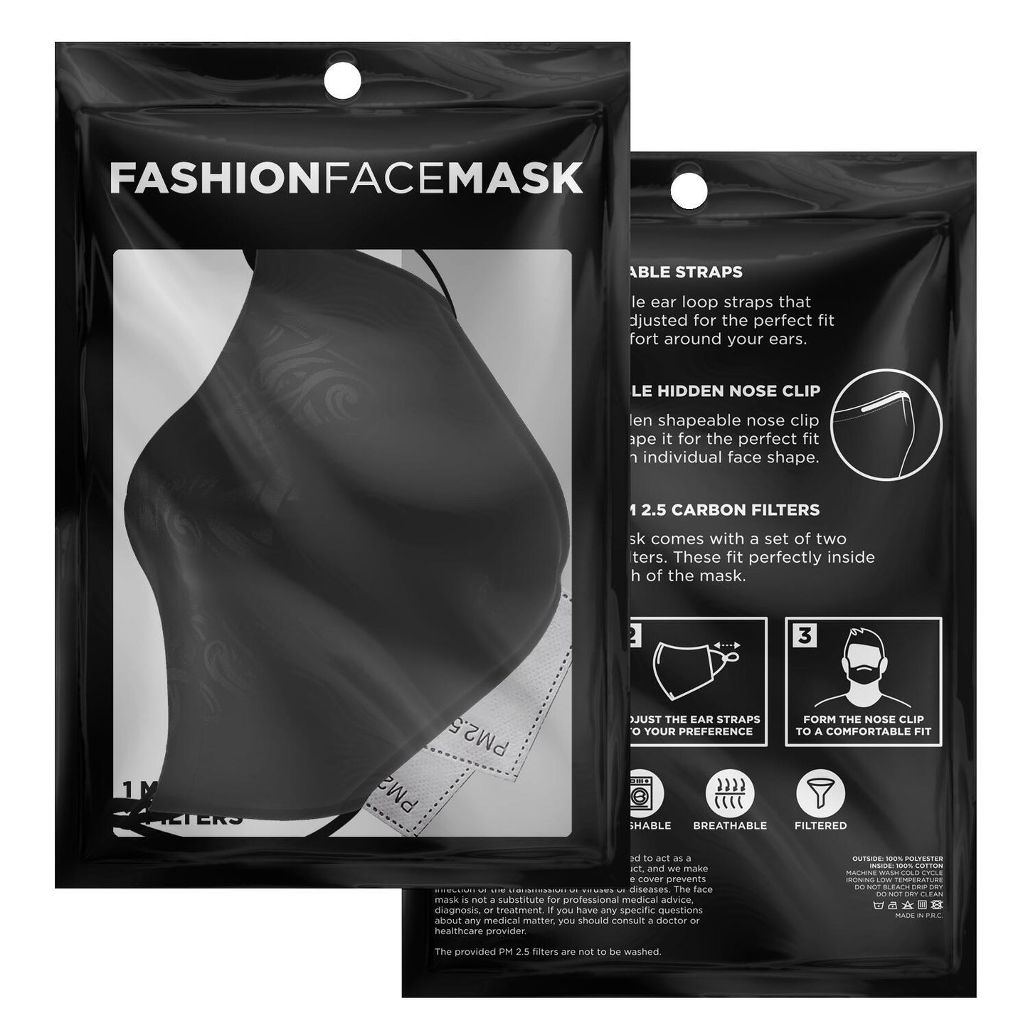 Viking Pattern Face Mask Cover