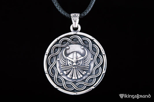 Viking Pendant Sterling Silver Handmade Jewelry