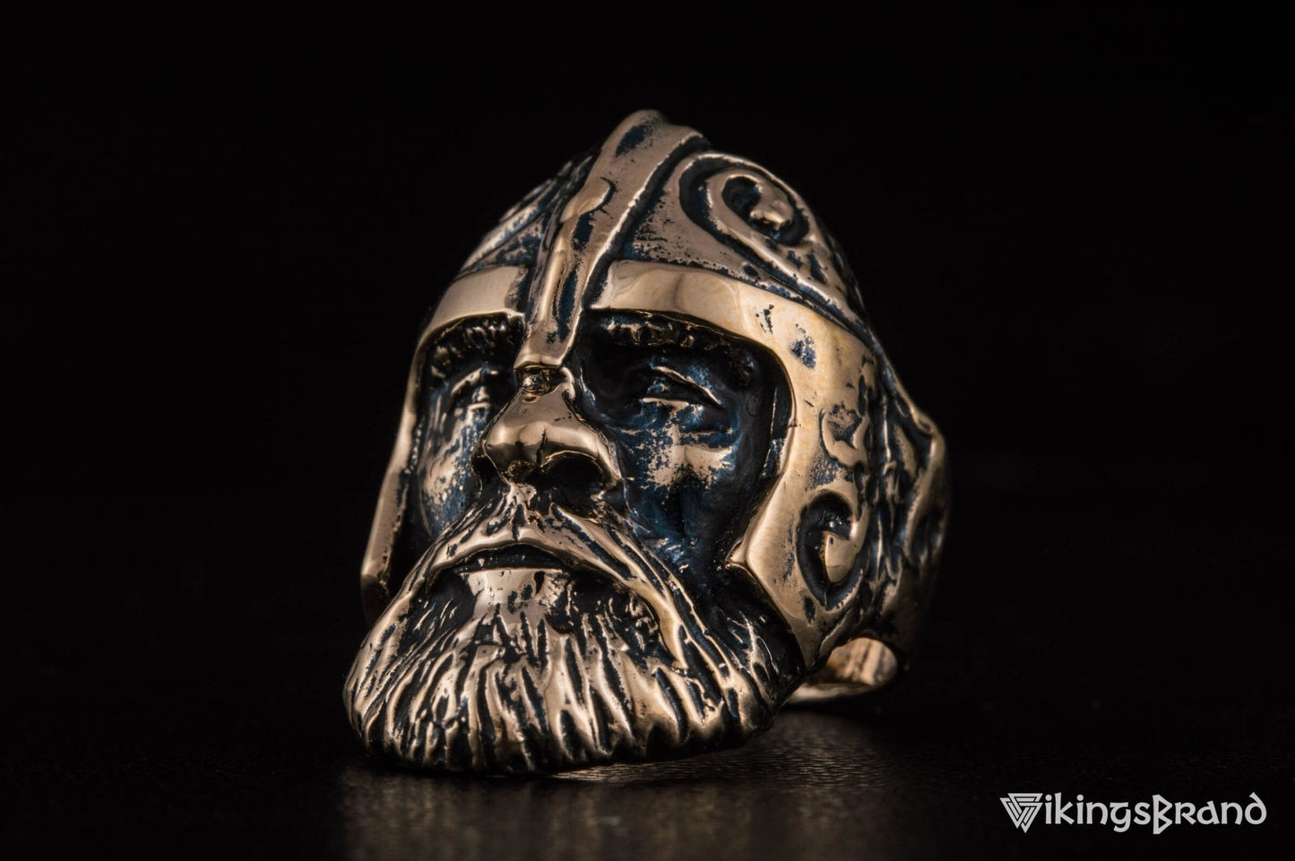 Viking Ring Bronze Scandinavian Ring Norse Vikings Jewelry