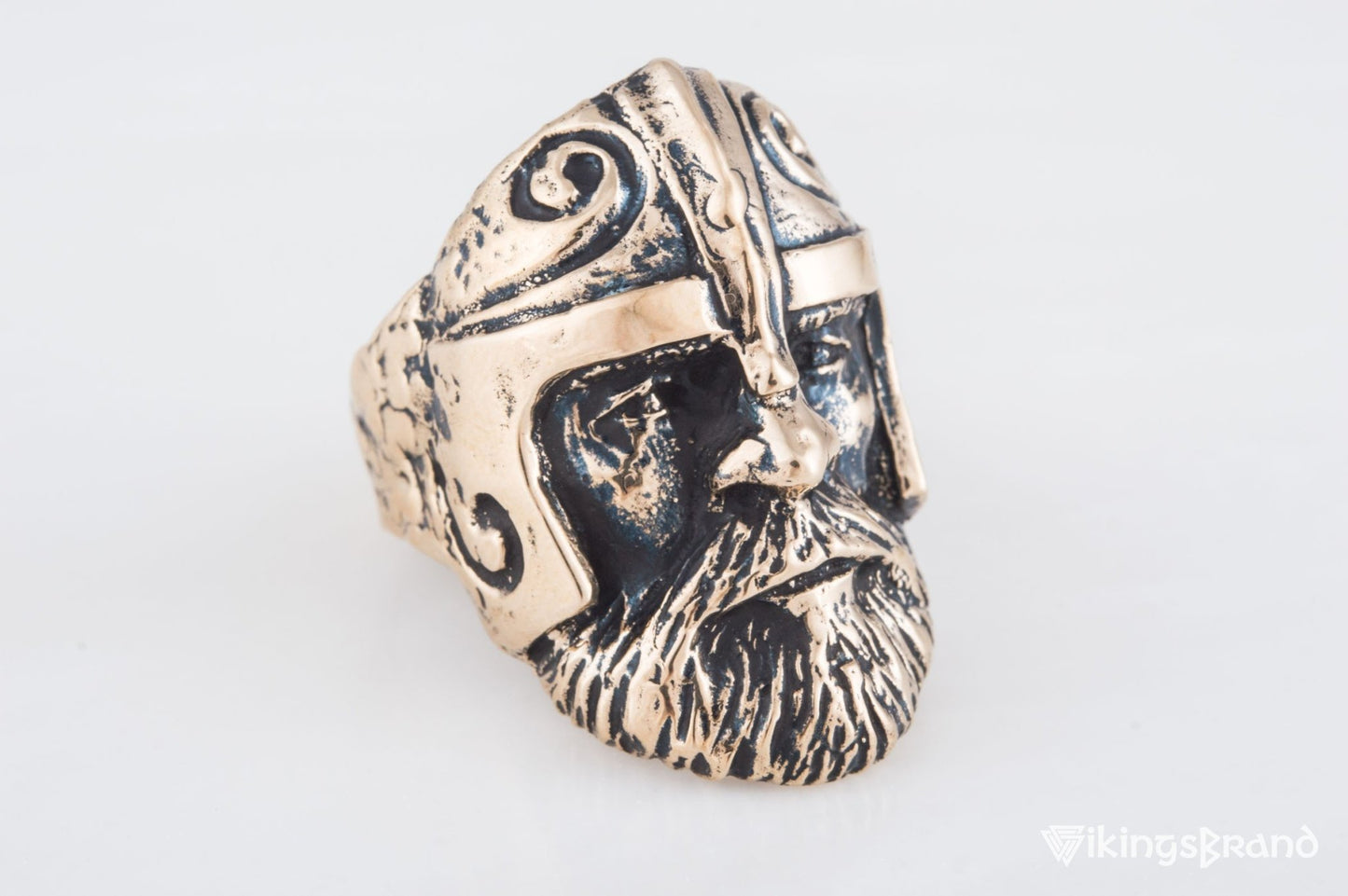Viking Ring Bronze Scandinavian Ring Norse Vikings Jewelry