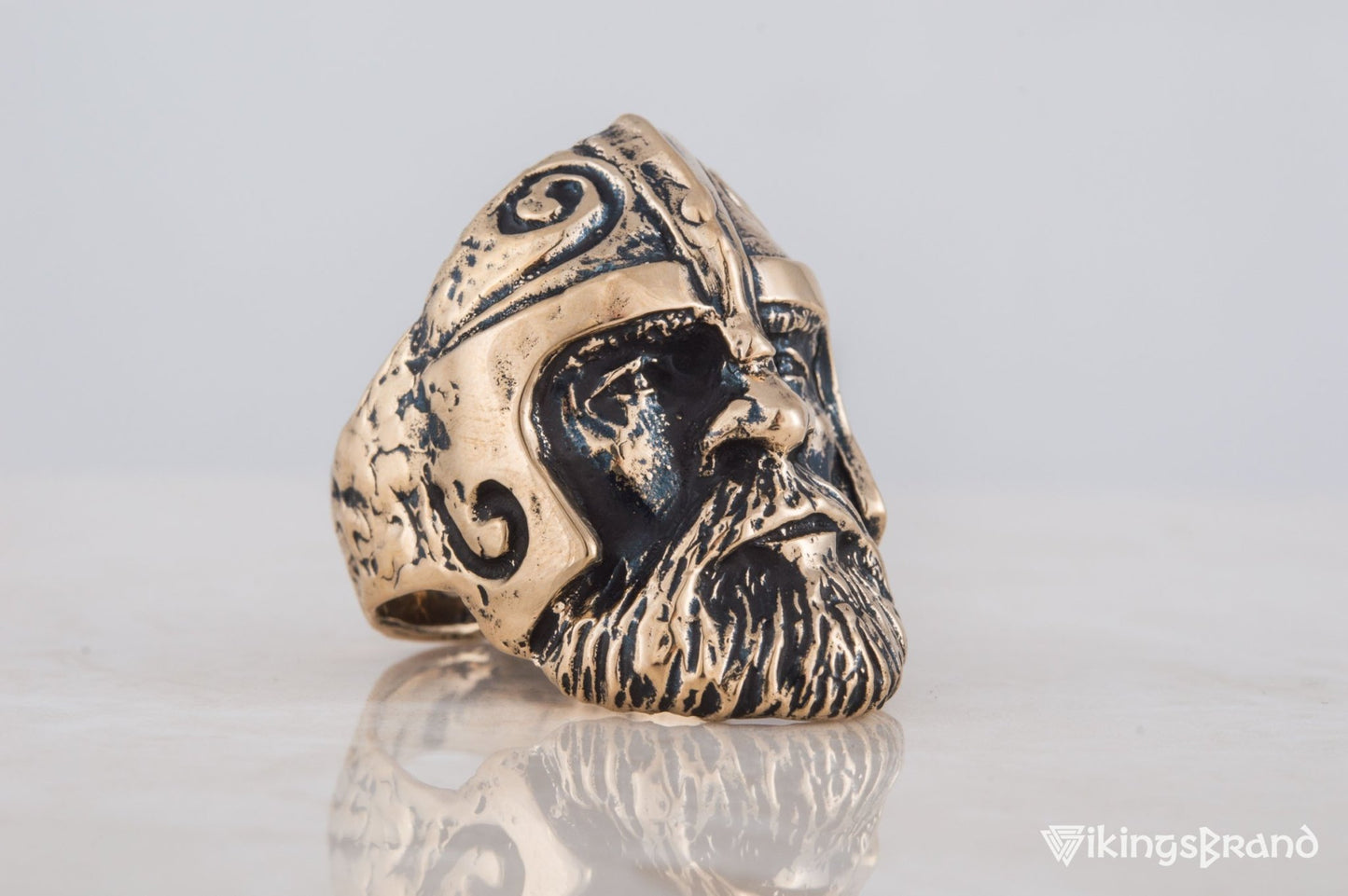 Viking Ring Bronze Scandinavian Ring Norse Vikings Jewelry