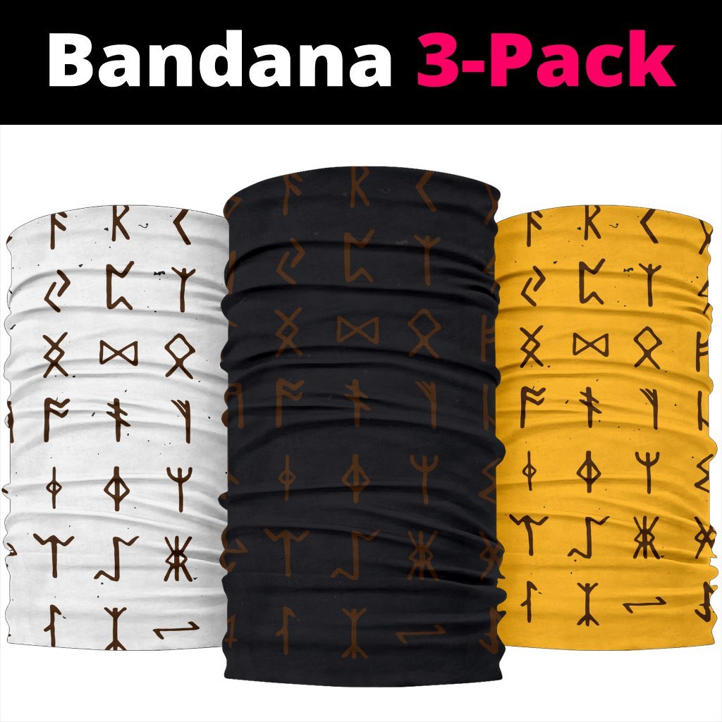 Viking Runes Bandana 3-Pack