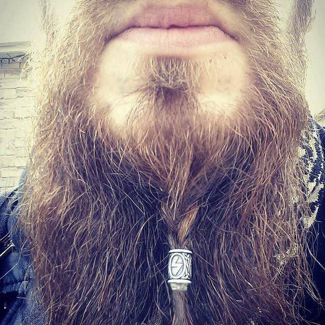 Viking Runes Charm Beads - For Beard - VikingsBrand