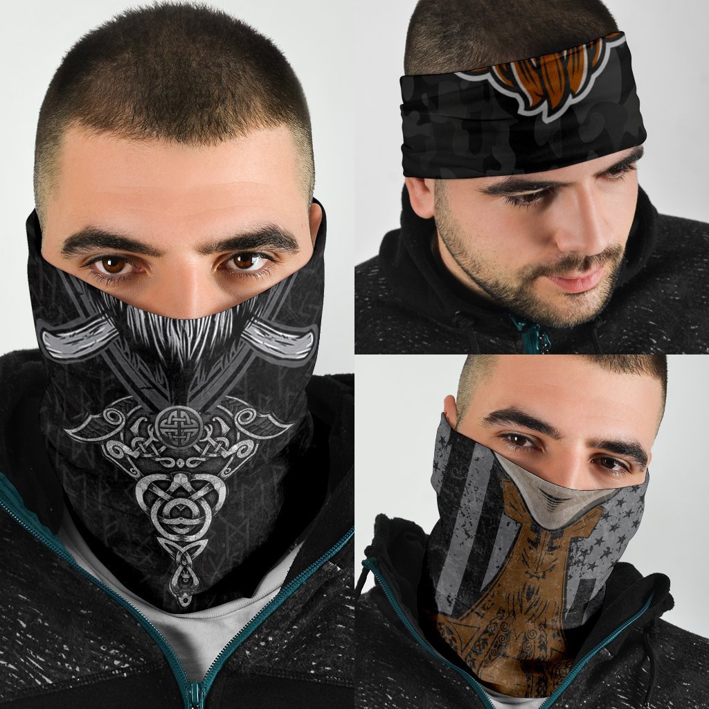 Viking Skull Bandana 3-Pack - SKULL001