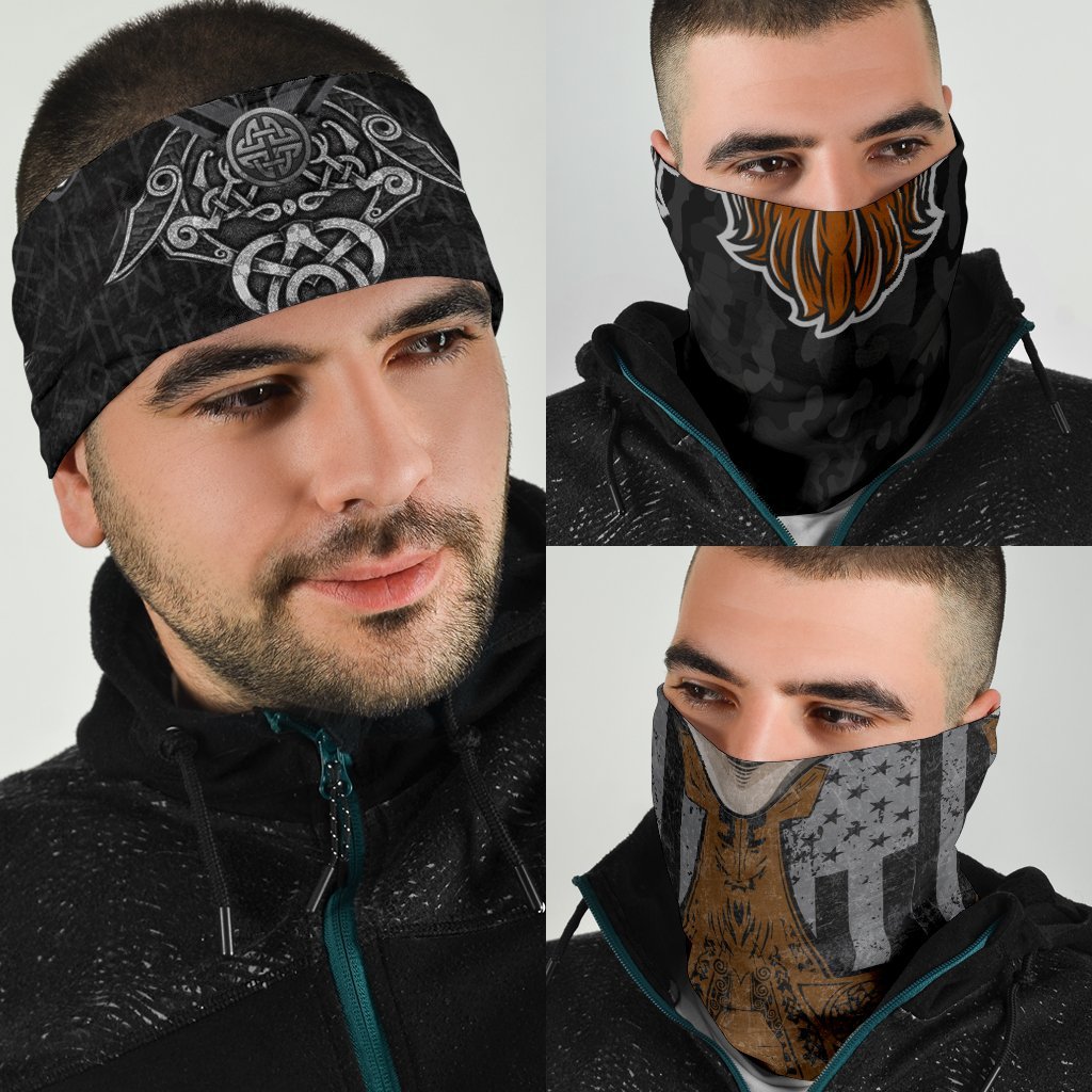 Viking Skull Bandana 3-Pack - SKULL001