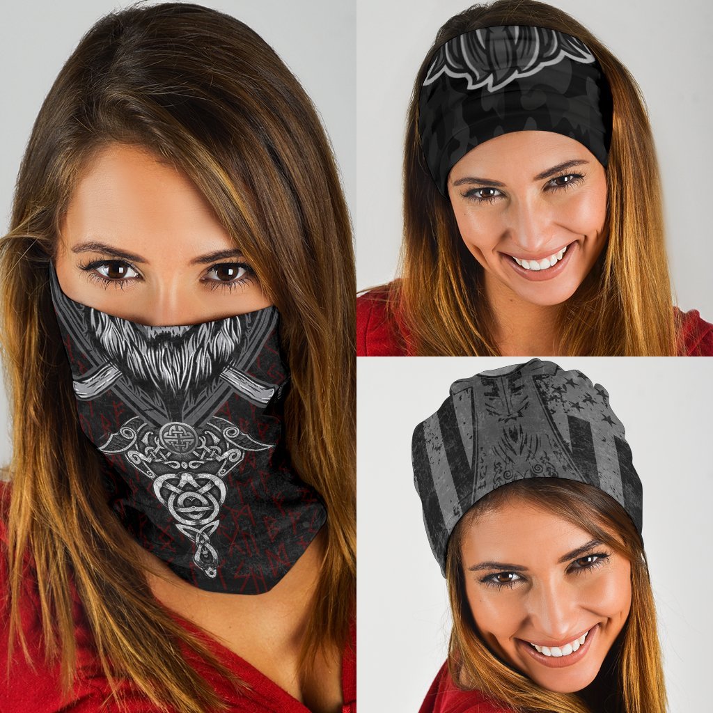 Viking Skull Bandana 3-Pack - SKULL002