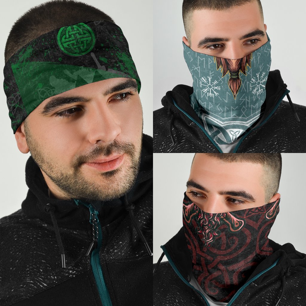 Viking Skull Bandana 3-Pack - SKULL006