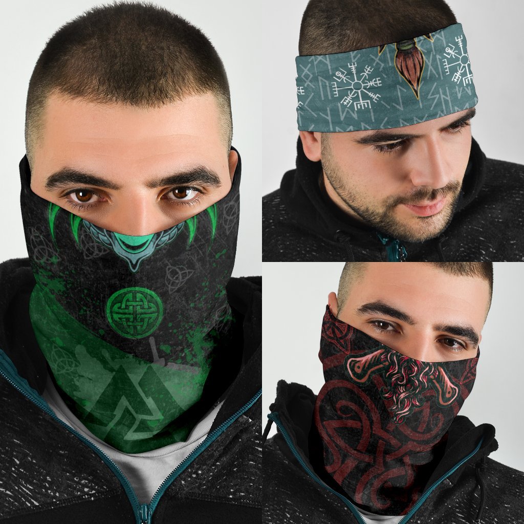 Viking Skull Bandana 3-Pack - SKULL006