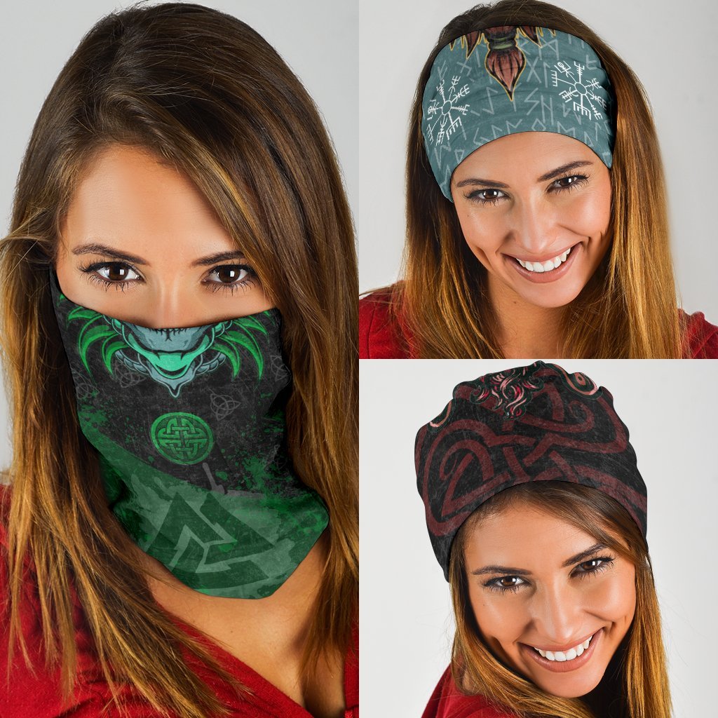 Viking Skull Bandana 3-Pack - SKULL006