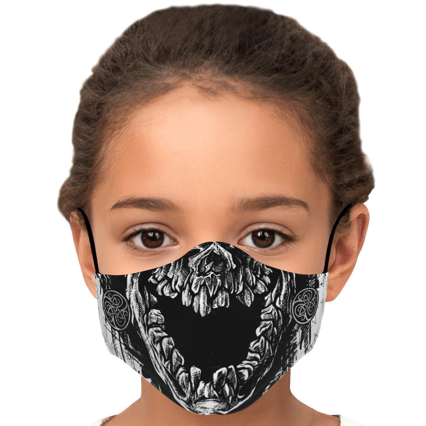 Viking Skull Face Mask Cover