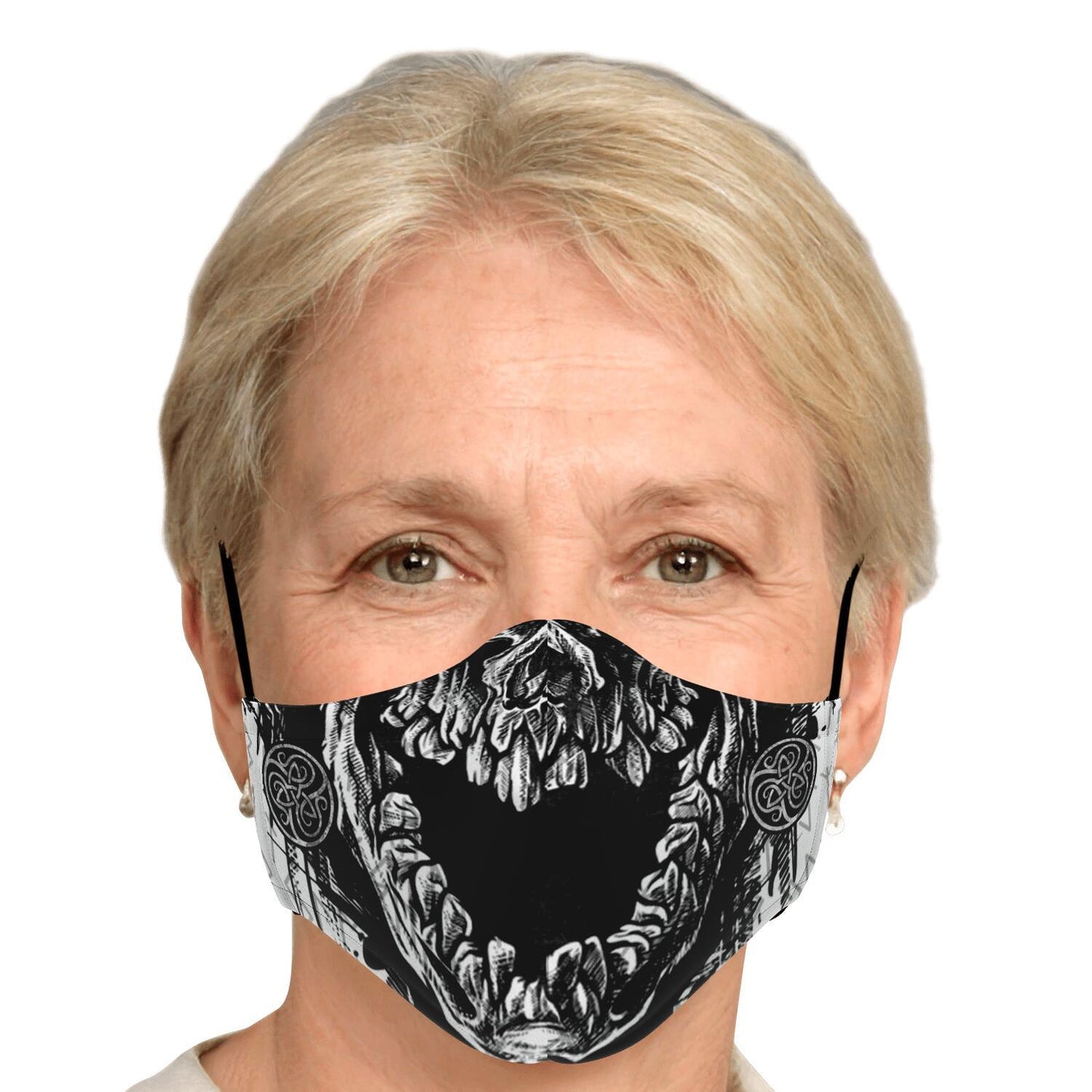 Viking Skull Face Mask Cover