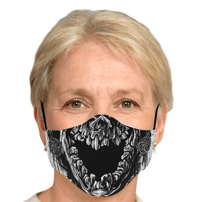 Viking Skull Face Mask Cover