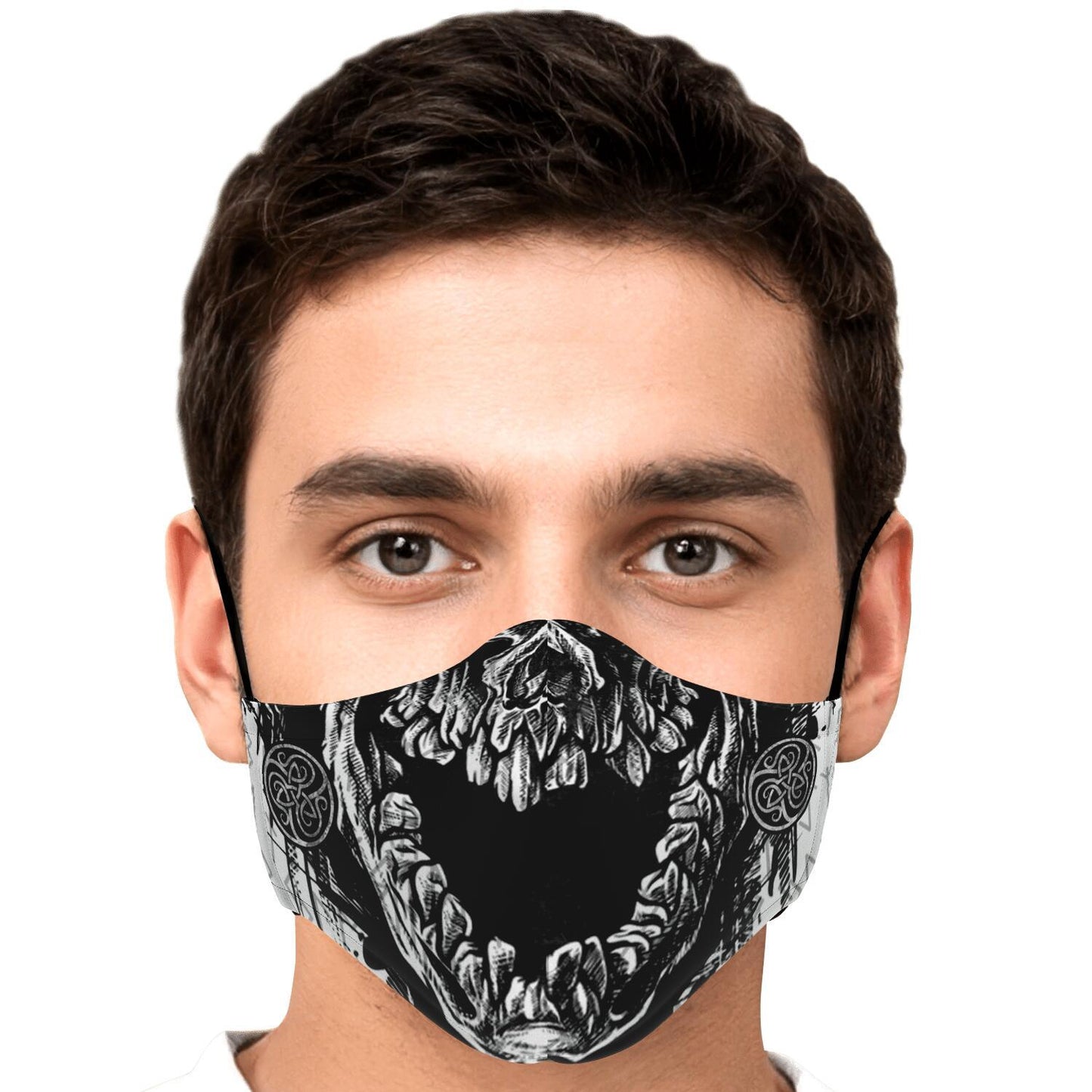 Viking Skull Face Mask Cover