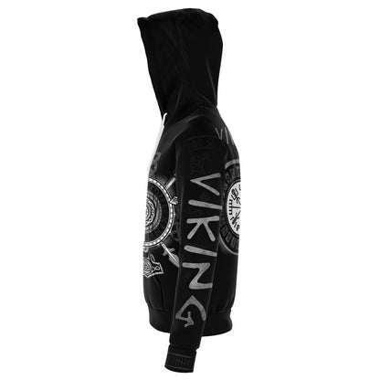 Viking Tatto Style Hoodie - Norse Clothing