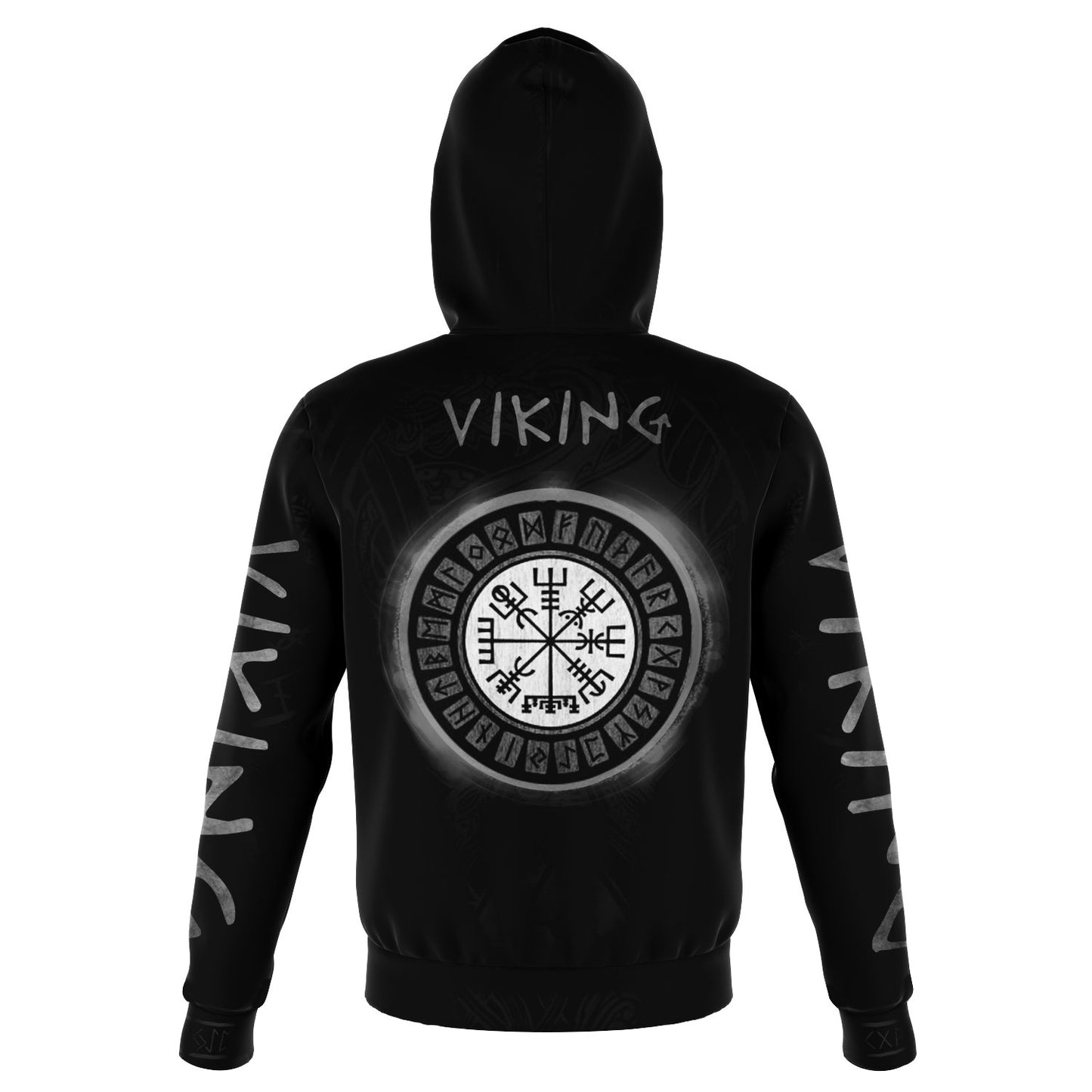 Viking Tatto Style Hoodie - Norse Clothing