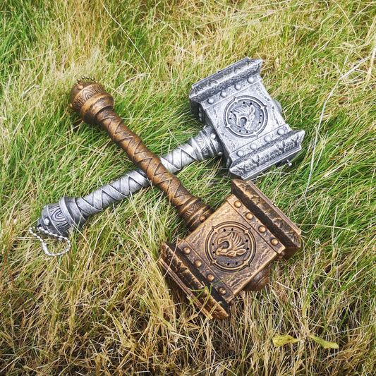 Viking Thor Hammer with Wolf Head | ON SALE - VikingsBrand