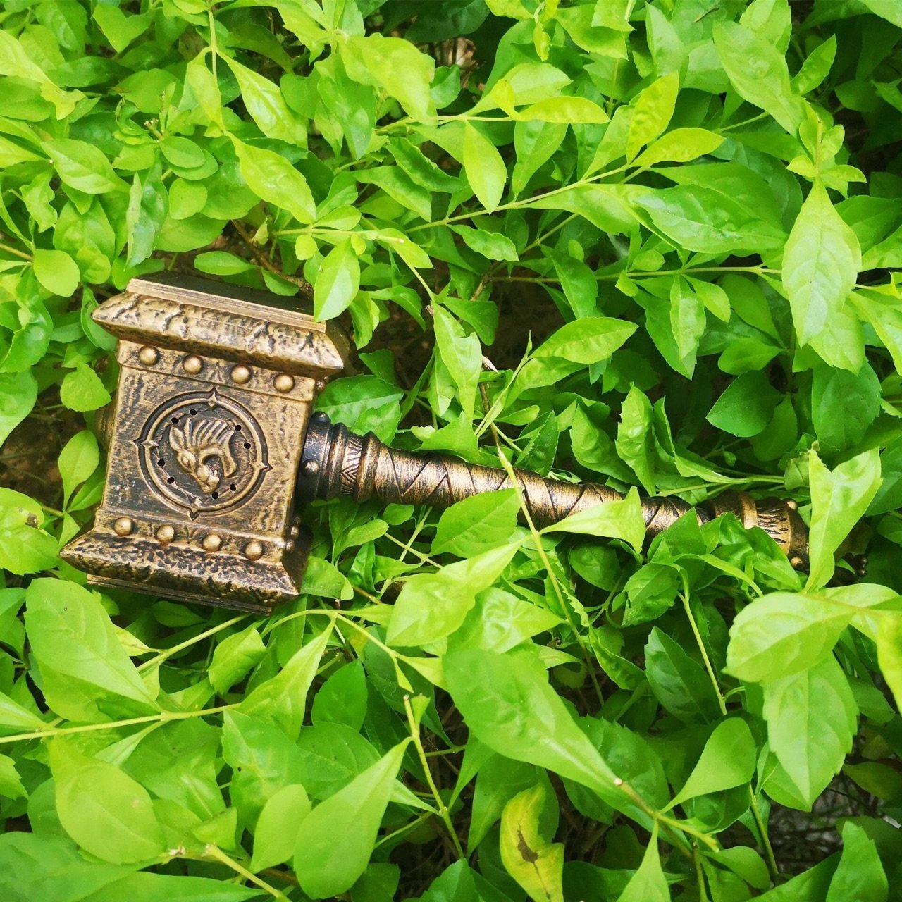 Viking Thor Hammer with Wolf Head | ON SALE - VikingsBrand