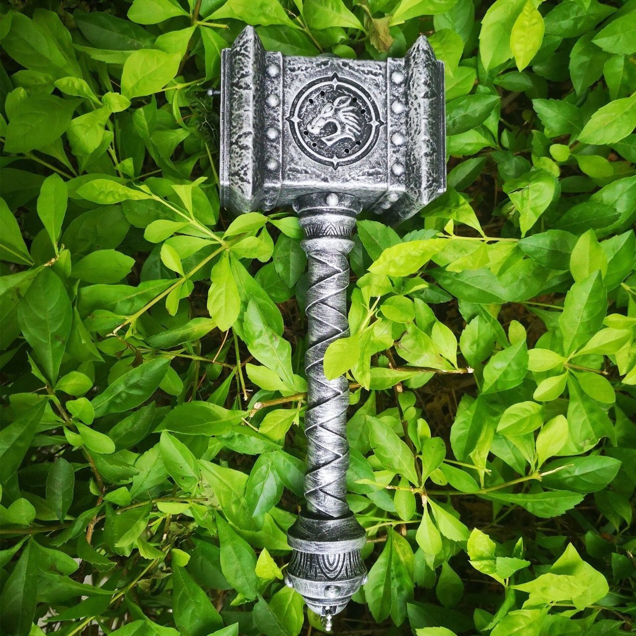 Viking Thor Hammer with Wolf Head | ON SALE - VikingsBrand