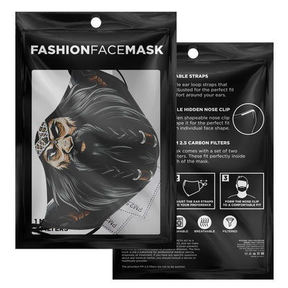 Viking Warrior Face Mask Cover