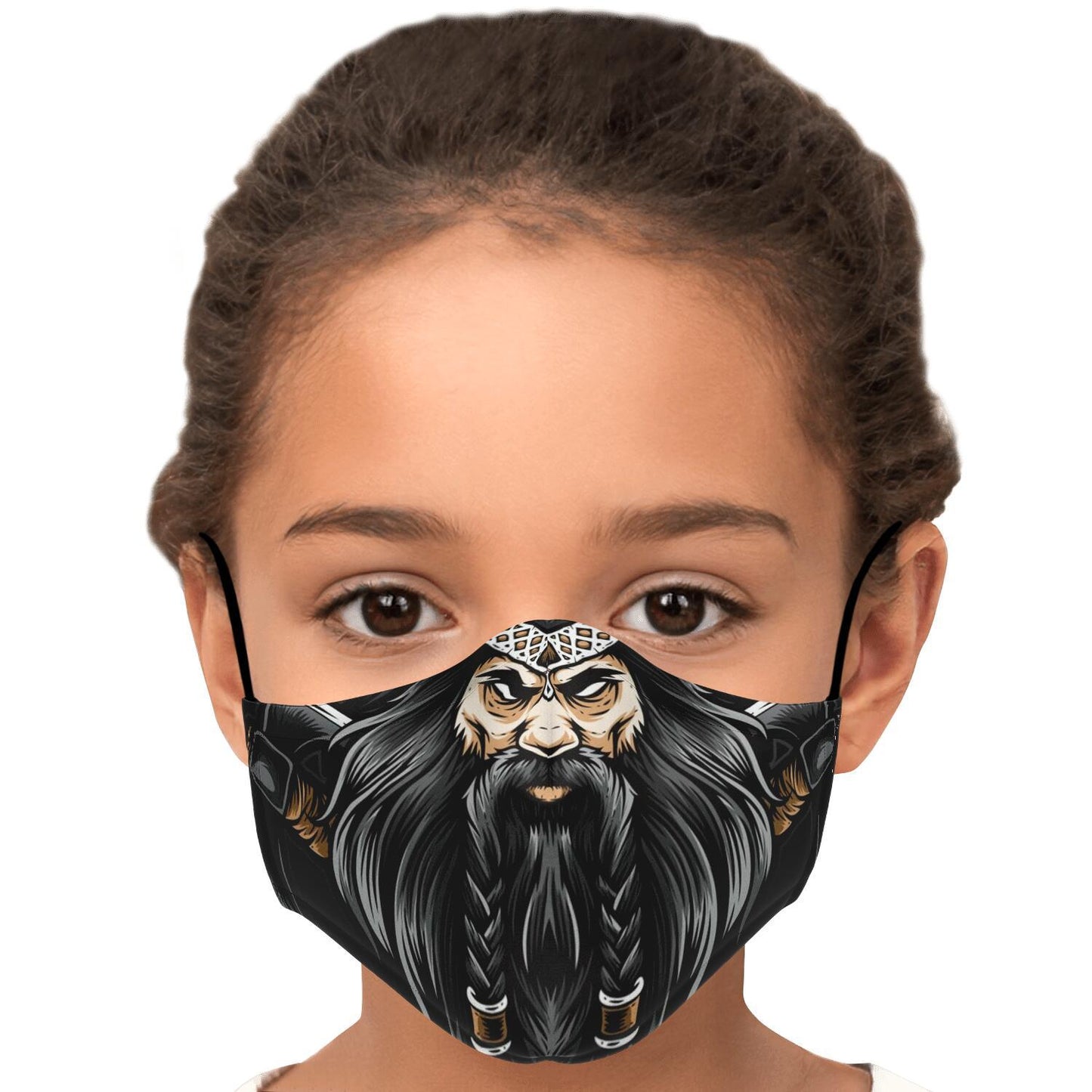 Viking Warrior Face Mask Cover