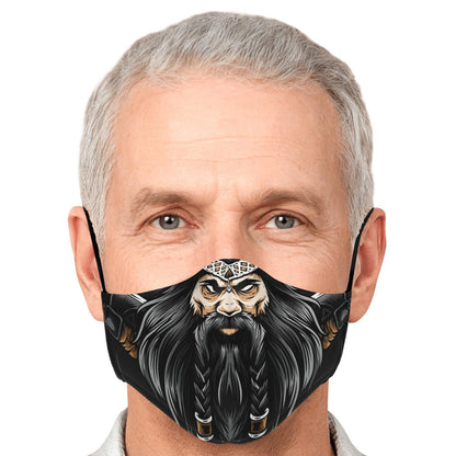 Viking Warrior Face Mask Cover