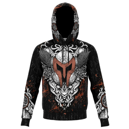 Viking Warrior Helmet Hoodie