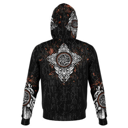 Viking Warrior Helmet Hoodie