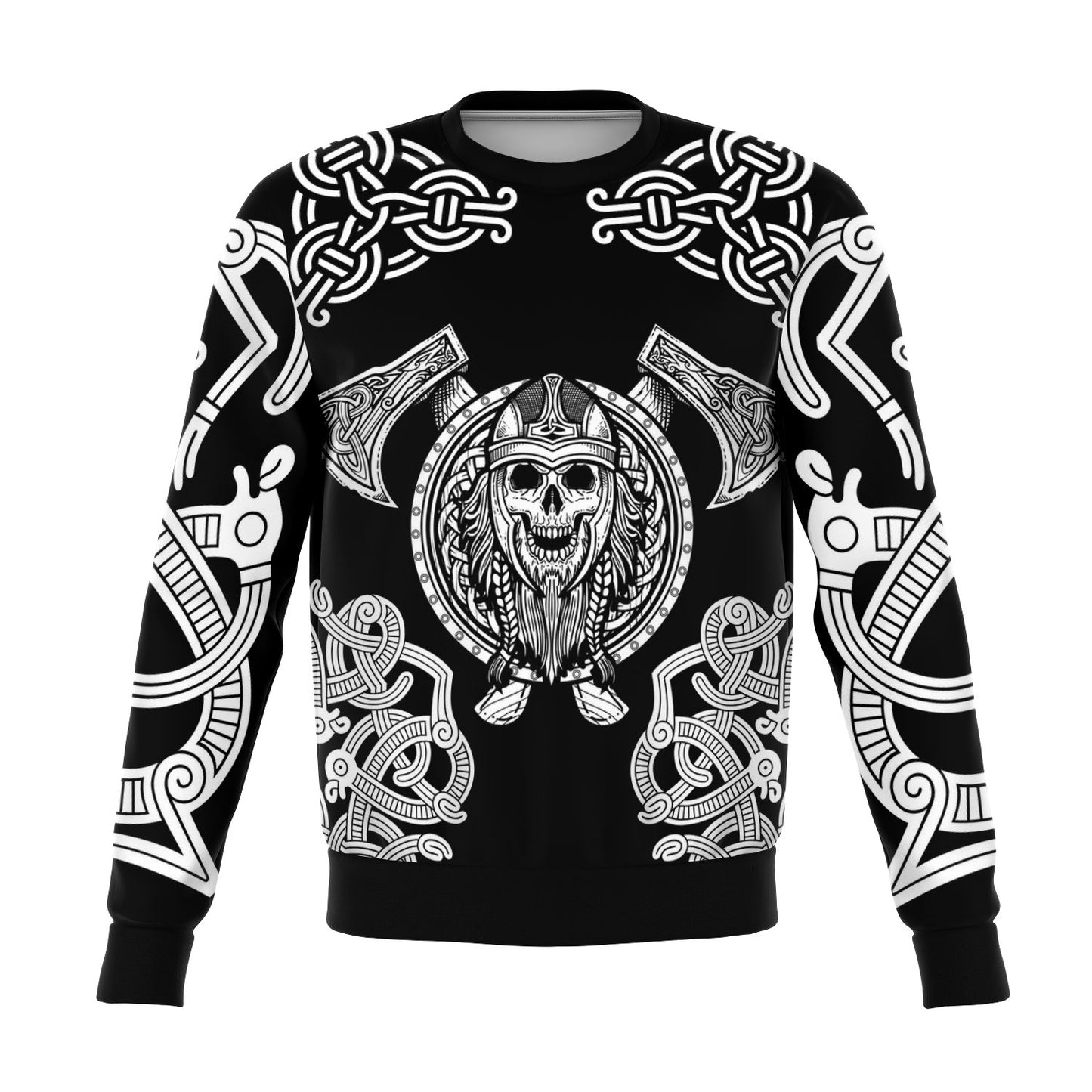 Viking Warrior Tattoo Style Sweater - Style001 - VikingsBrand