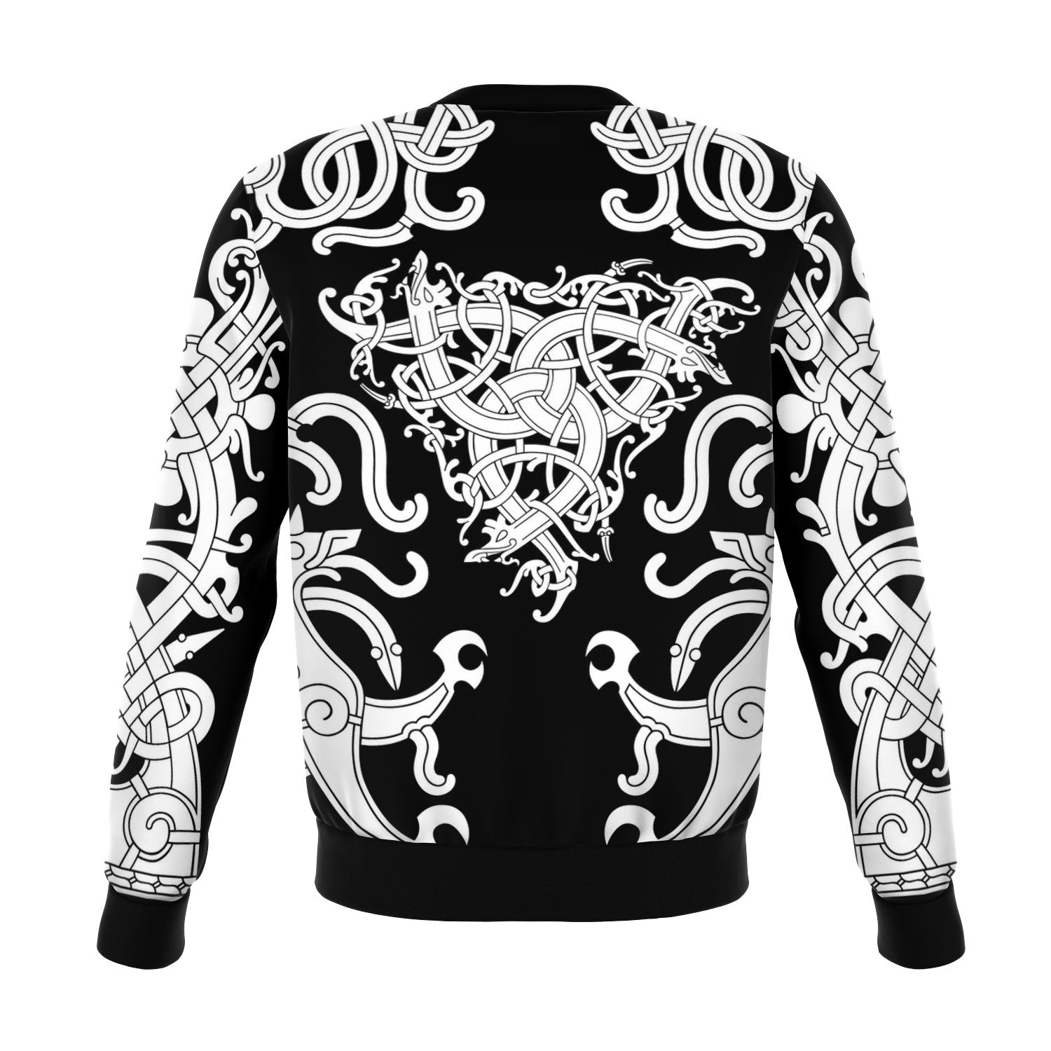 Viking Warrior Tattoo Style Sweater - Style003 - VikingsBrand