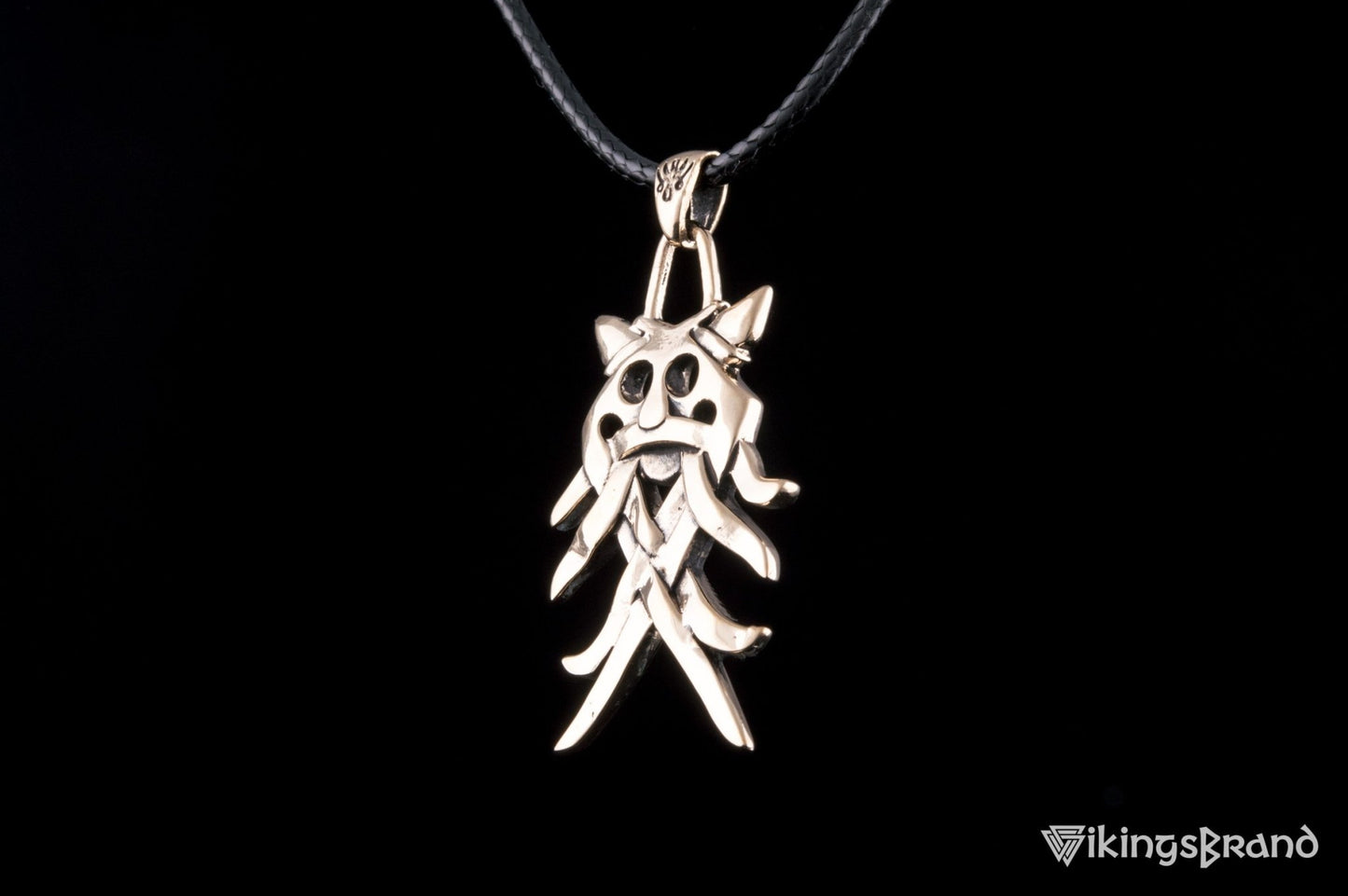 Vikings Big Aarhus Denmark Pendant Bronze Unique Jewelry