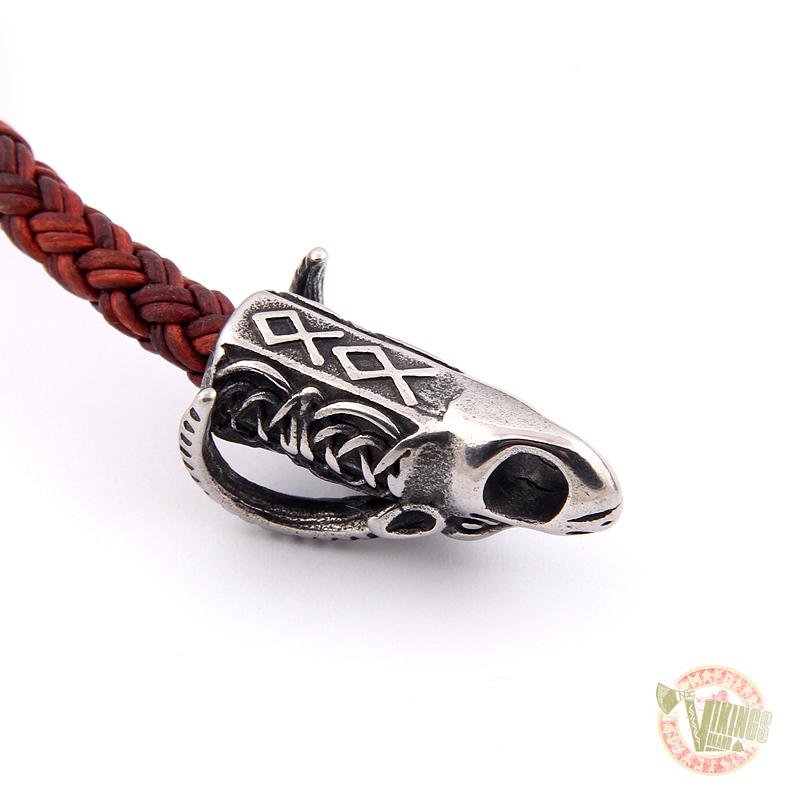 Vikings Goats of Thor Heads Chocker Necklace - VikingsBrand