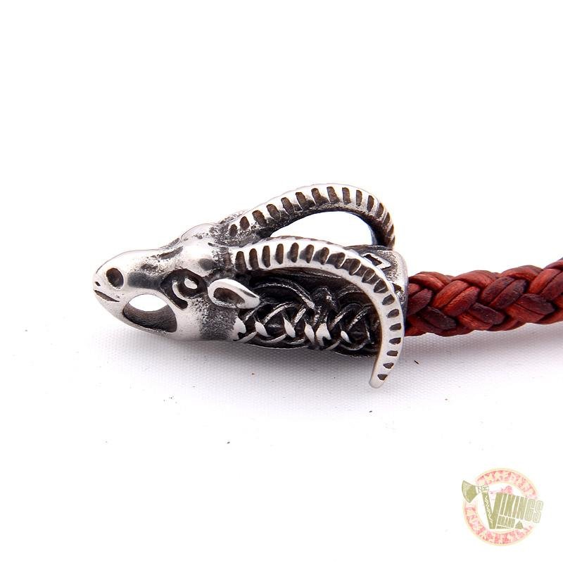 Vikings Goats of Thor Heads Chocker Necklace - VikingsBrand
