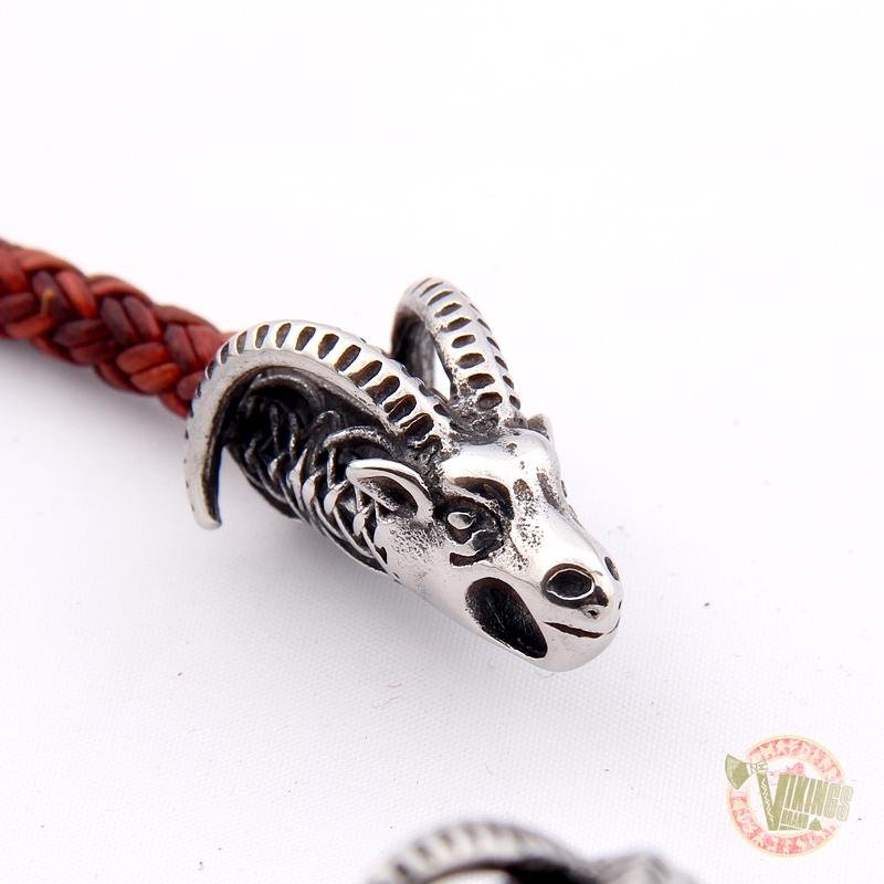 Vikings Goats of Thor Heads Chocker Necklace - VikingsBrand