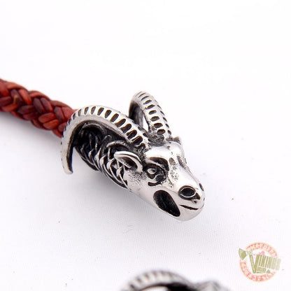Vikings Goats of Thor Heads Chocker Necklace - VikingsBrand