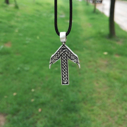 Vikings Nordic Pendant Necklace TIWAZ / TYR Rune - VikingsBrand